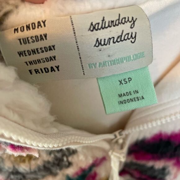 Anthropologie Multicolor Rosemarie Jacket XSP - Picture 6 of 12